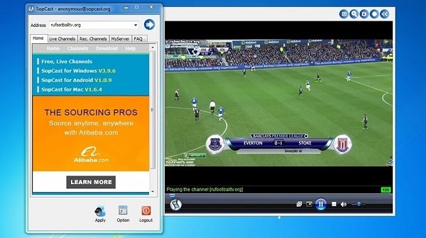 Link Sopcast Euro Cập Nhật Mới Nhất Hôm Nay Không Bị Chặn