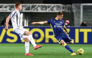 Serie A Kịch tính trận Verona - Empoli với tỷ số 2 - 1